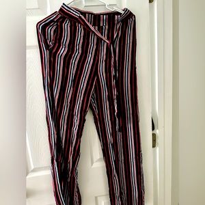 High Waisted linen stretchy pants